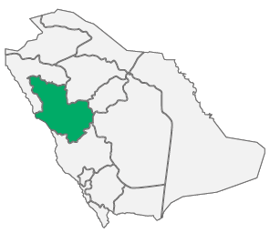 خريطة المدينة المنورة