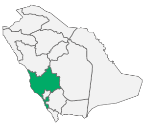 خريطة مكة المكرمة